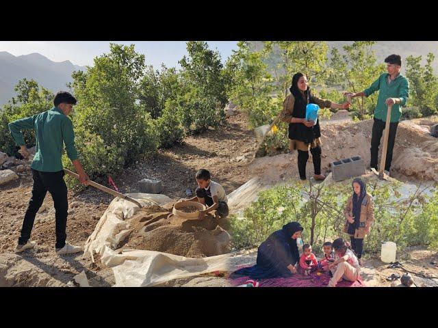 "Love in the Shadows: Reza and Zeinab's Dream Cave Amid Burning Fears"