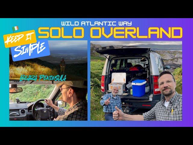 Network Camping EP19 4K - Wild Atlantic Way, finding wild camping spots in summer, Solo, Discovery 3