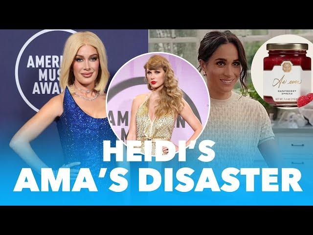 Heidi Montag's Wig Disaster, Meghan Ditches Her Jam, & Taylor Swift Snubs AMAs Amid Legal Saga