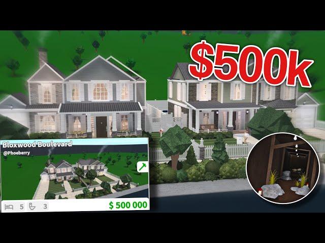 COMPRANDO LAS NUEVAS CASAS DE $500K EN BLOXBURG *Túnel Secreto*