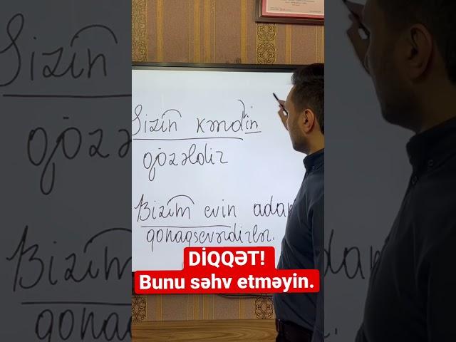 Çox səhv edilən məqam. #dim #sınaq #azərbaycandili #miq