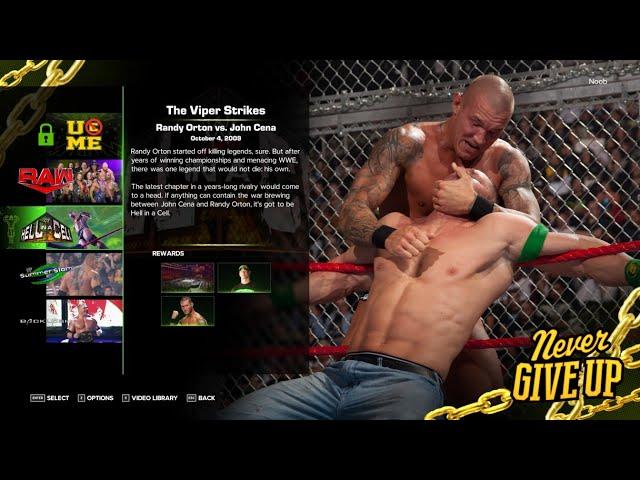 WWE 2k23 Showcase 14 || John Cena vs Randy Ortan || Amigos Hub