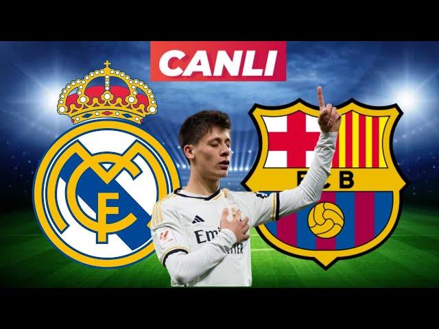 REAL MADRİD BARCELONA MAÇI CANLI İZLE