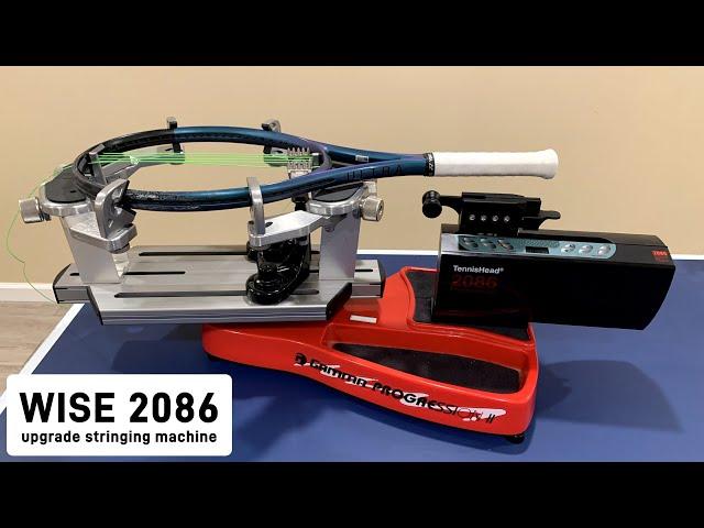 WISE 2086 Tennis Head - Best upgrade that I made for my Gamma Tennis Stringing Machine