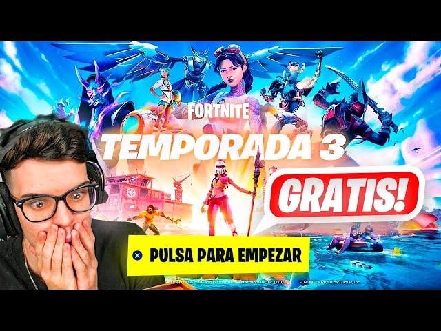 ¡JUGANDO *NUEVA TEMPORADA 3* DE FORTNITE! - CreativeSergi