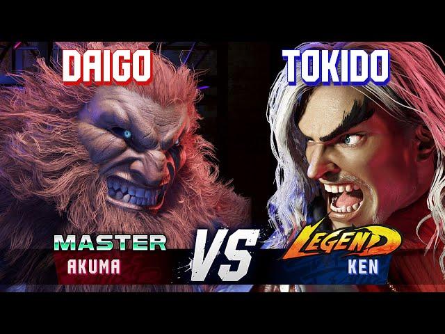 SF6 ▰ DAIGO (Akuma) vs TOKIDO (Ken) ▰ High Level Gameplay