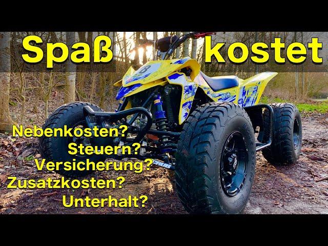 Nebenkosten beim Quadkauf / Spaß kostet Quad & ATV / Quad-Vlog ToxiQtime