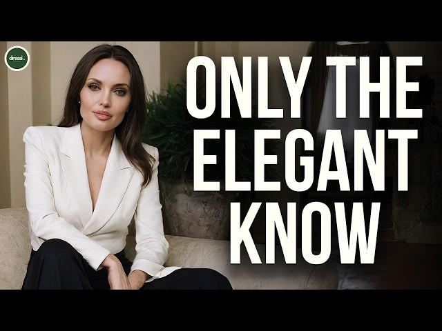 10 Little Things ONLY Elegant Ladies Do