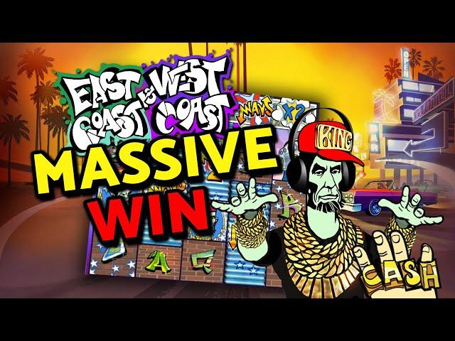 EAST COAST VS WEST COAST SLOT   MASSIVE WIN!! 