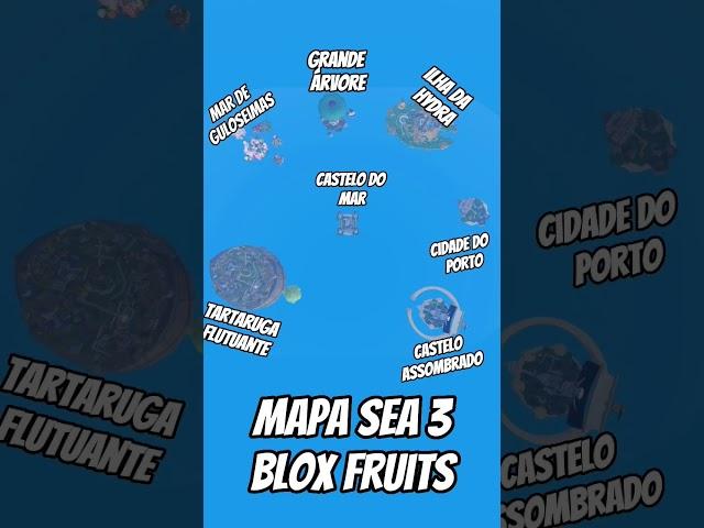 Mapa Sea 3 do Blox Fruits #roblox #bloxfruits #bloxfruit