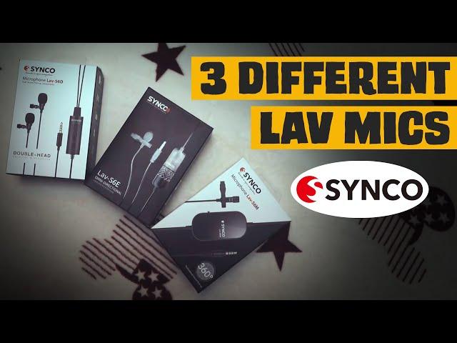 Testing SYNCO Lav Mics | S6M - S6D - S6E | LCA | Mansoor Qureshi MAANi