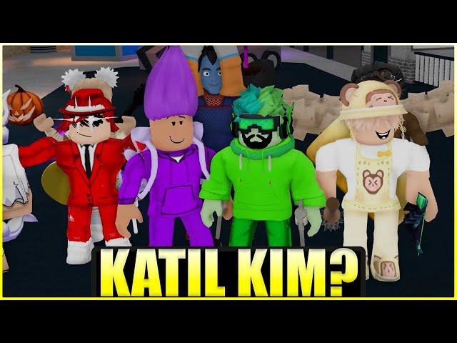 TEK RENK CHALLENGE AMA KATİL KİM | ROBLOX