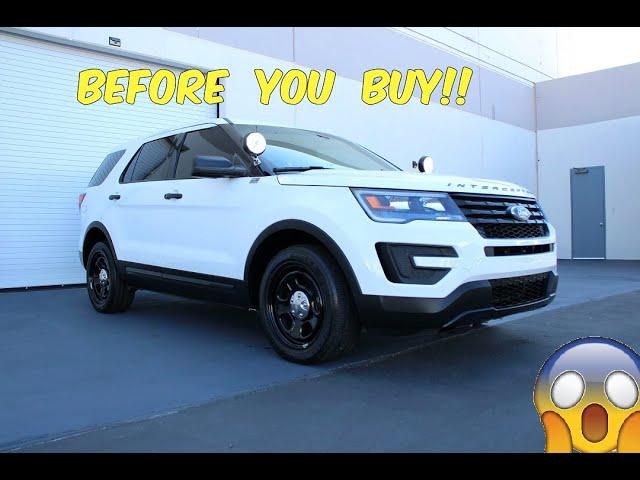 You Need to Watch This BEFORE You Buy a 2011 and up Ford Explorer Police Interceptor Utility (FPIU)