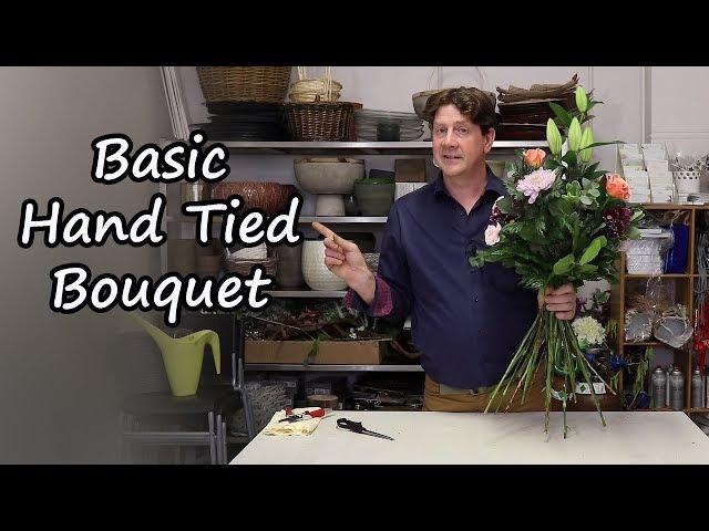 How To Make A Hand Tied Bouquet /In Depth Tutorial/