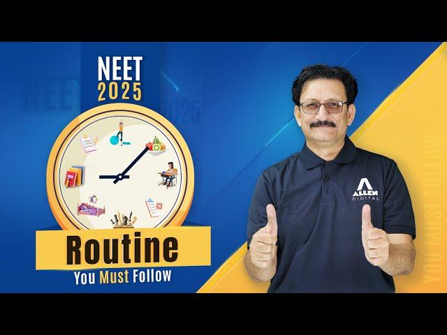 NEET 2025: How to make a routine for online preparation?