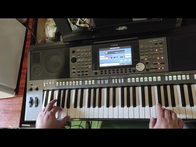 Ласковый май - Белые розы Remix Yamaha PSR S970