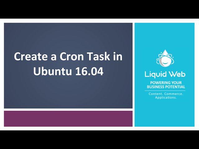 How to Create a Cron Task in Ubuntu