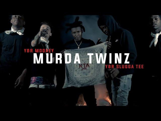 Y&R Slugga Tee x Y&R mookey - “murda twinz” (Free Them)