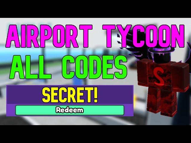 ALL Airport Tycoon CODES | Roblox Airport Tycoon Codes (July 2023)