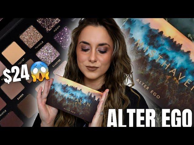 NEW Alter Ego MISTHAVEN Palette | 3 looks, Swatches, & Review | Huda Beauty Dupe! (This packaging)