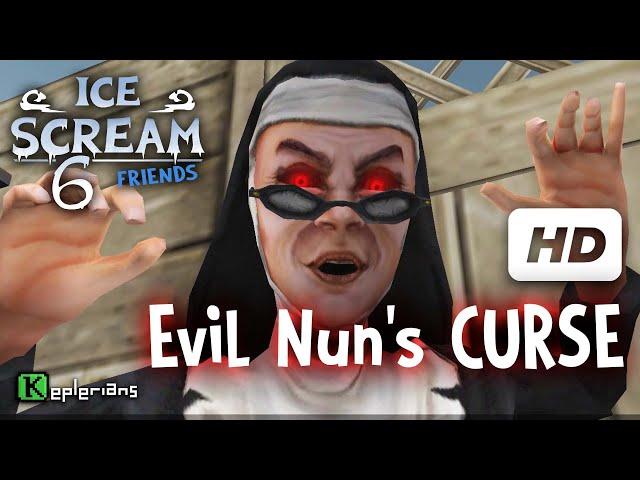 ICE SCREAM 6 Full CUTSCENES | EVIL NUN CURSE | High Definition