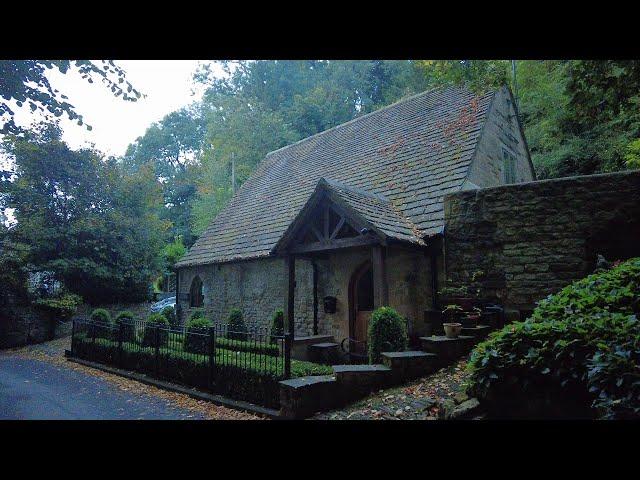 Early Morning Walk in the Hillside village of Snowshill