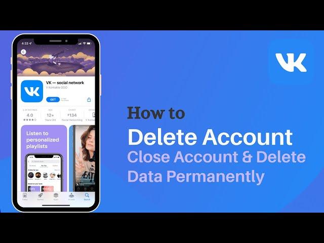 How to Delete a VK Account | Close your Vkontakte Account 2021