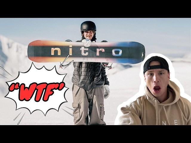 Most Creative Snowboarder EVER? || Snappy Boarder?