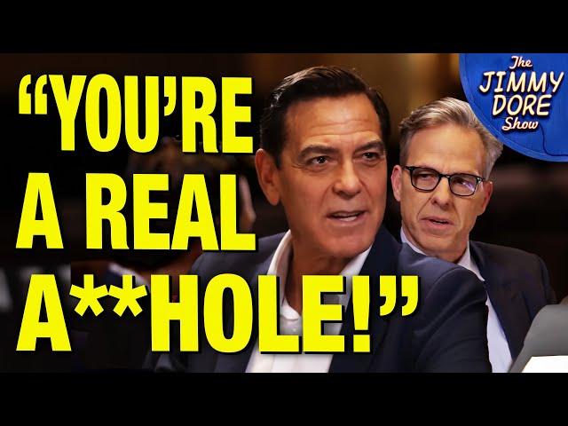 Clooney GOES OFF On CNN Host Over Questions He Pushed Biden Out!