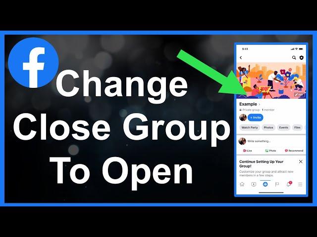 How To Change Facebook Closed Group To Public