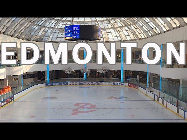 West Edmonton Mall to Costco Driving in Edmonton  Alberta Canada | maplesnaps