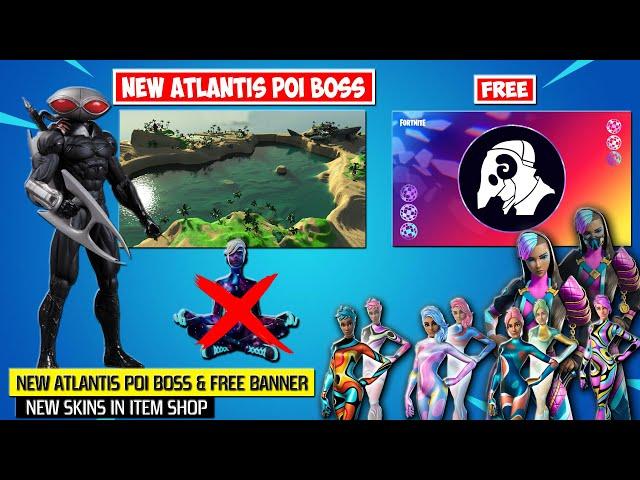 NEW ATLANTIS POI *BOSS* FREE*Banner* GALAXY  SCOUT skin release date & NEW UPDATE(v13.40) Confirmed!