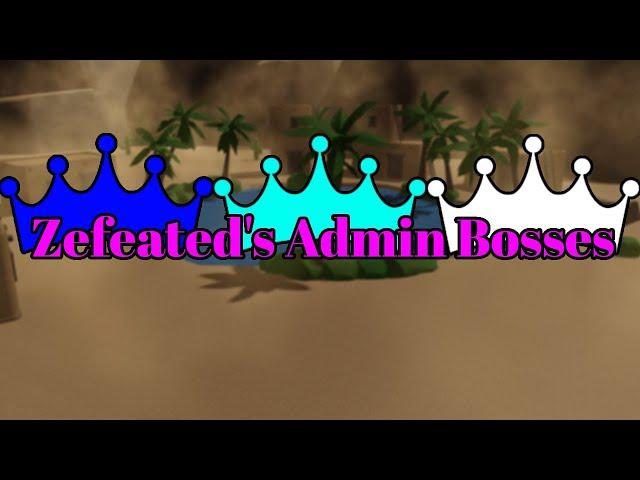 King Boss5, Emperor Astral, & God Void (Admin event) | Tower Battles: Battlefront