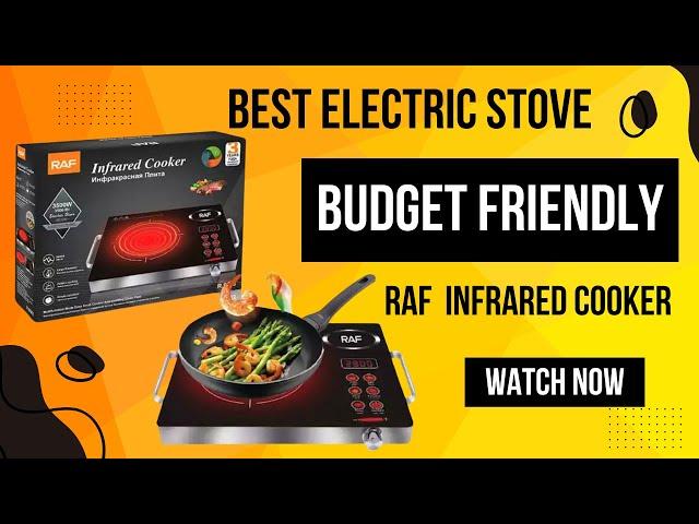 Unboxing RAF Infrared Cooker (Model R.8019) – 3500W Electric Stove with Light Wave Technology!