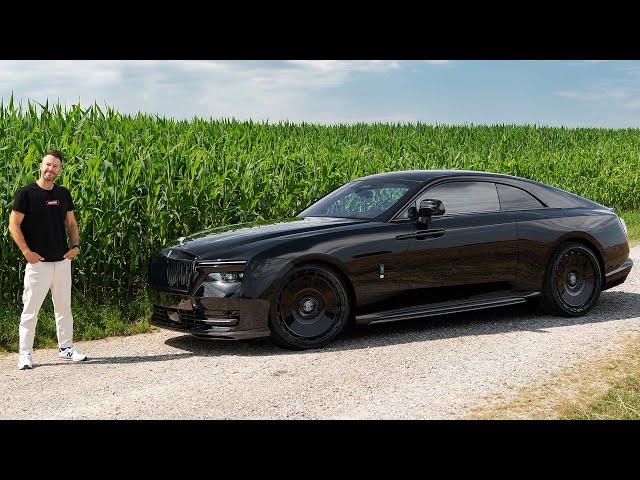 Rolls Royce Spectre by SPOFEC - Carbon Exterior,  Tiffany Interior ... / The Supercar Diaries