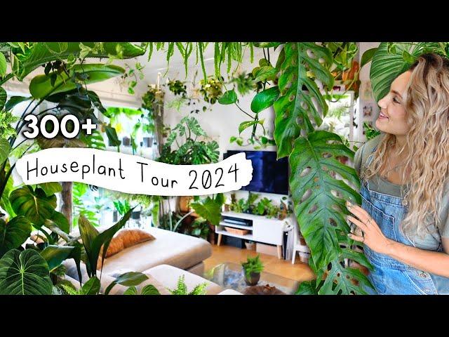 300+ Houseplant Tour  2024 Plant Collection Home Tour (Rare and Common) 