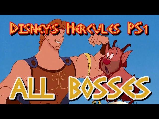 DISNEY'S HERCULES (PS1) — ALL BOSSES