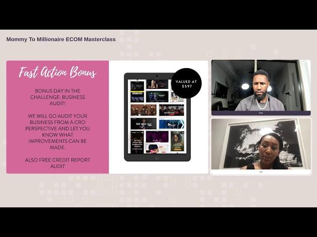 Millionaire Ecom Dropshipping Secrets | Mommy to Millionaire Masterclass