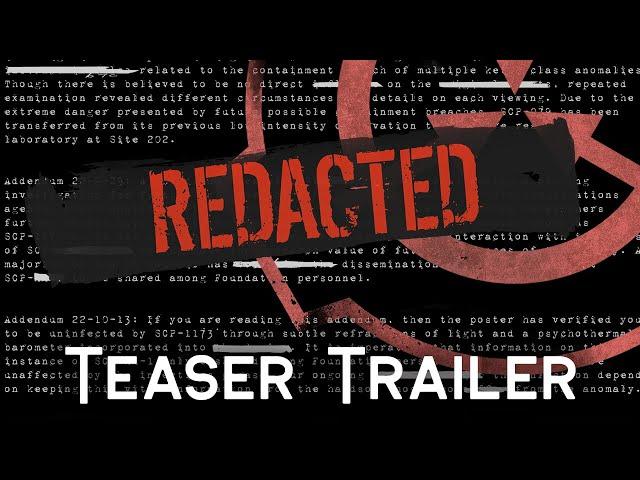 Redacted Season 1 | SCP | Teaser Trailer