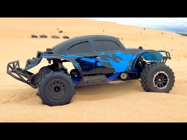 Traxxas Slash SILVER LAKE DUNE BASH Doesn’t GO to PLAN!!