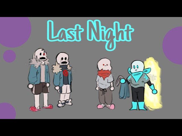 Last Night || Undertale AU Comic Dub || MurderSwap (ft. @fantasydubs7382)