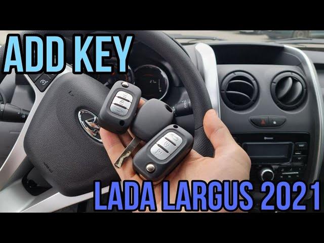 Чип ключ Lada Largus 2021 сделать дубликат автоключа зажигания в Минске