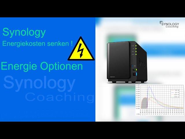 Synology Energieoptionen - mit dem Energiezeitplan lassen sich Energiekosten senken