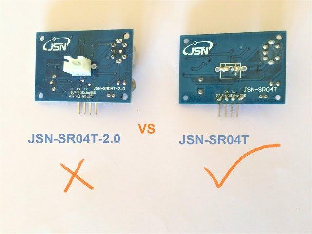 Don't buy JSN-SR04T-2.0 ultrasonic distance sensor module