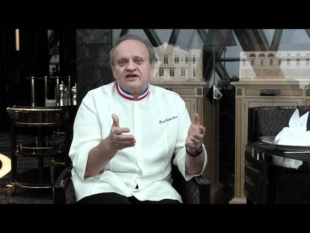 Joël Robuchon presents his restaurants for wbpstars.com