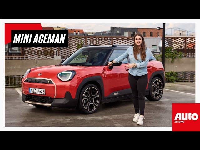 Mini Aceman (2024): Erste Fahrt im ersten reinen Stromer von Mini | AUTO ZEITUNG