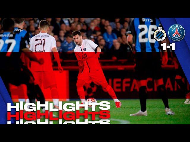 HIGHLIGHTS | BRUGES 1-1 PSG