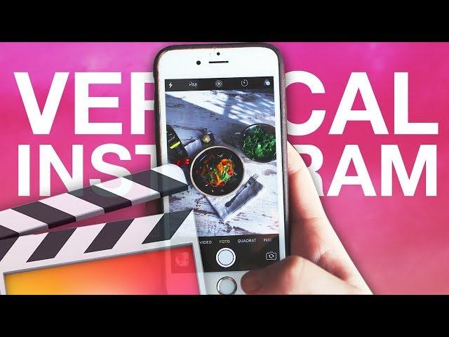 How To Upload Vertical Videos for Instagram - Final Cut Pro X