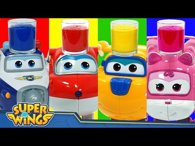 Super wings color toy | Super wings Toy Compilation | Learn Colors | Superwings Toy