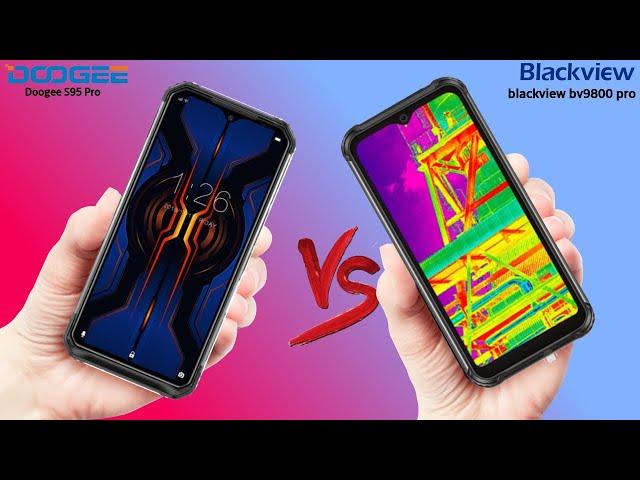 Doogee S95 Pro VS Backview bv9800 pro - Which is Better!!